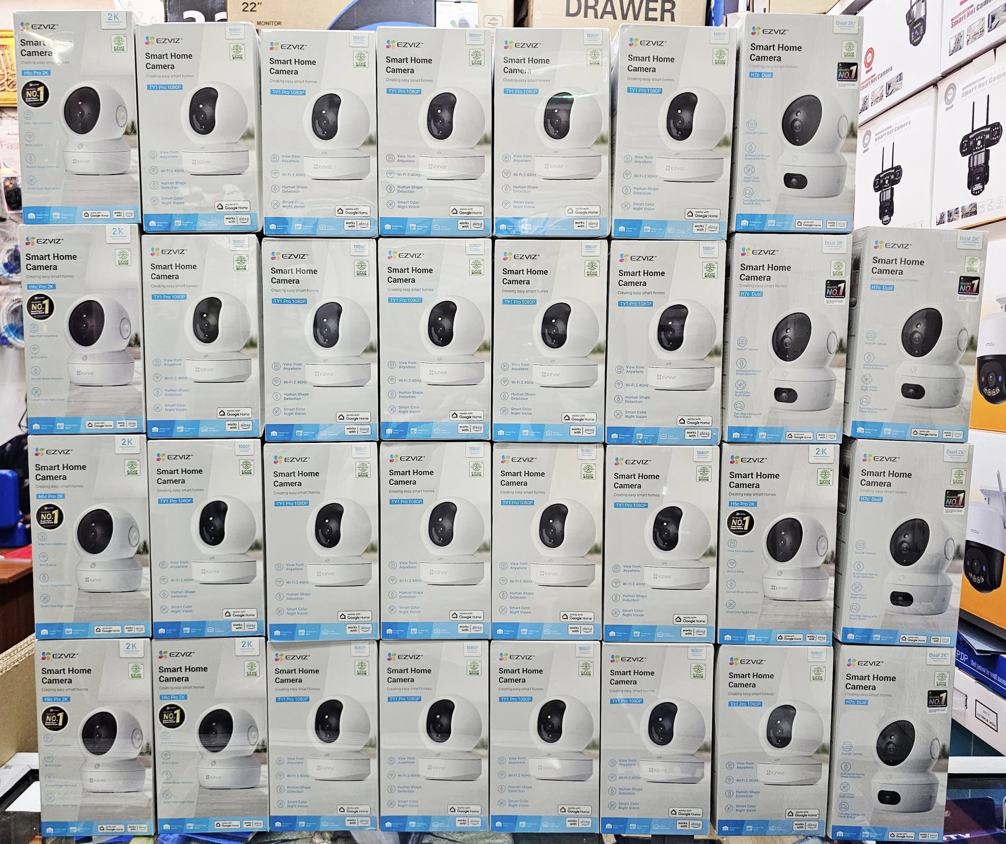 vente Caméra Ezviz H7c Dual Lens 2K+ | 360° Intelligente – Prix Maroc en gros stock vente Caméra Ezviz H7c Dual Lens 2K+ | 360° Intelligente - Prix Maroc en gros stock