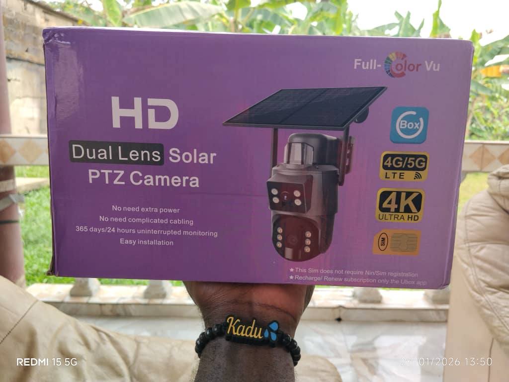 Caméra Solaire 4G PTZ installée au Maroc - marrakech – Vue panoramique et tracking