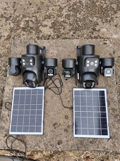 Caméra Solaire 4G PTZ avec Tracking Auto et Panneau Solaire – Expert Marrakech