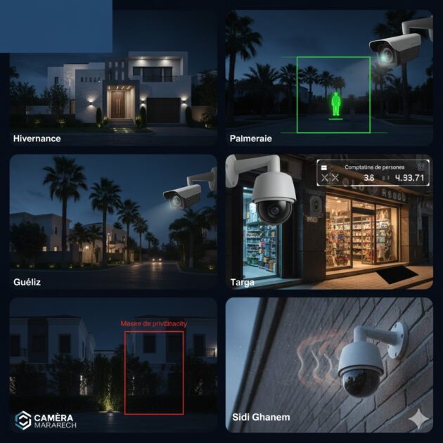 Top 5 Quartiers Sécurisés à Marrakech : Guide Vidéosurveillance 2026