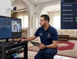 Vous Êtes Peut-être Filmé en ce Moment Sans le Savoir — Ce que Personne ne Vous Dit sur les Caméras IP au Maroc