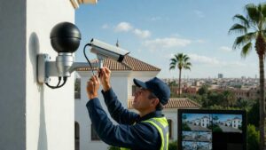 Installation de caméras de surveillance à Marrakech et au Maroc pour entreprises et particuliers