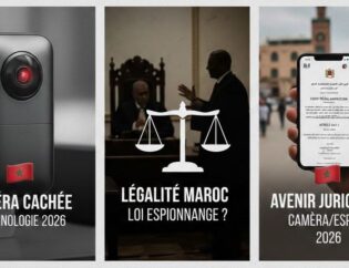 Caméra Cache Espion Maroc 2026 - Légal ? Guide Expert CNIL