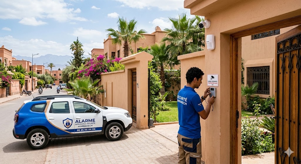 Alarme Intrusion & Sécurité Marrakech