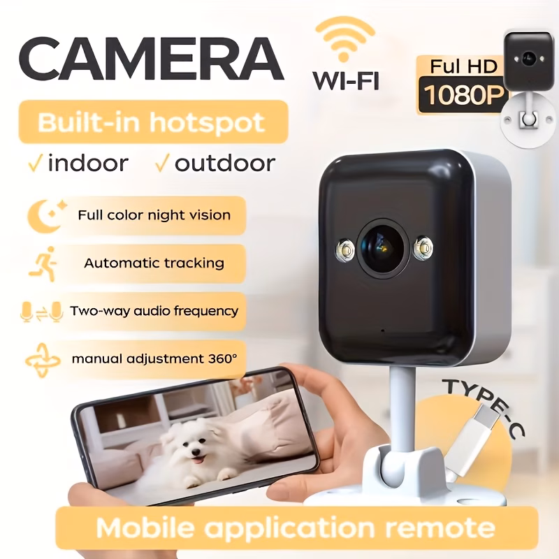 Petite Caméra de Surveillance avec Carte Mémoire — Vente & Installation au Maroc